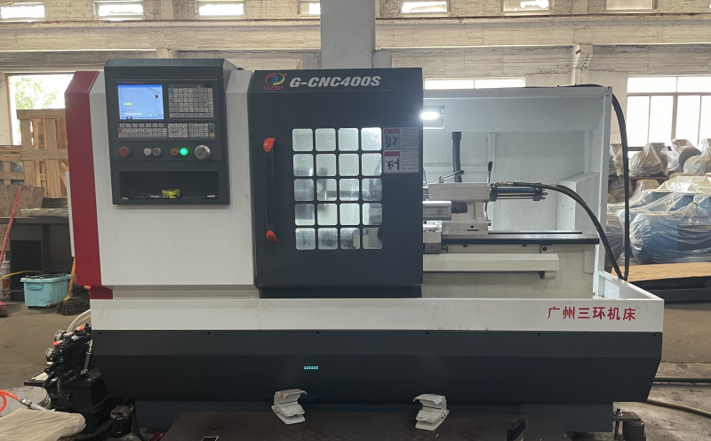 交付2台G-CNC400S-1000 电机专用数控车床
