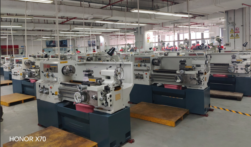 广东某技师学院交付23台 C6140A1普通车床，用于教学使用